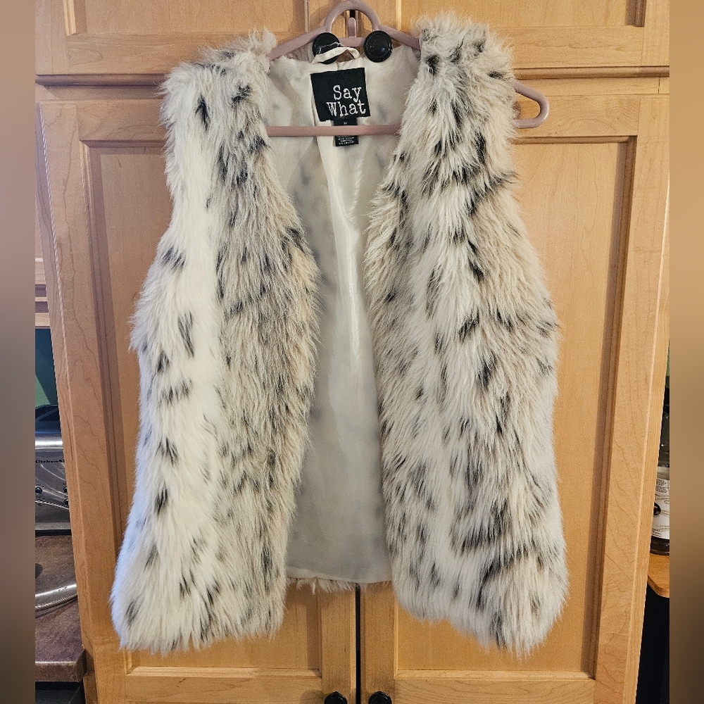 Say what fur vest